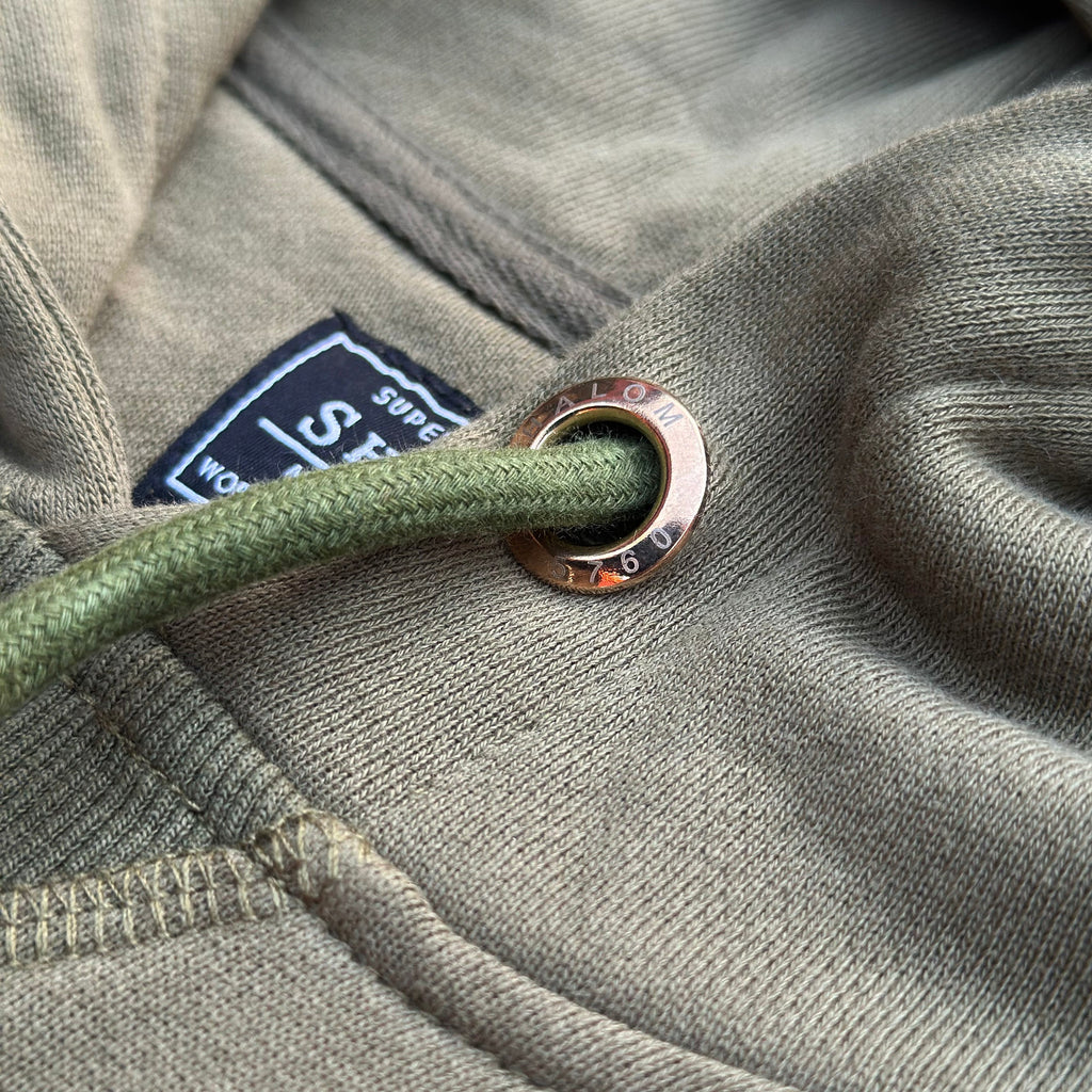 DOVE STORM HOODIE MILITARY GREEN-1