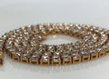 3mm - 6mm Tennis Chain Necklaces - Gold/Rose Gold/Rhodium-1